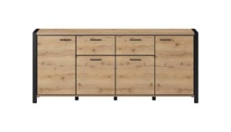 Aktiv 25 Sideboard Cabinet 213cm - Oak Taurus 213cm - thumbnail 3