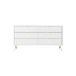 Lante Chest Of Drawers 163cm - Black 163cm - thumbnail 5