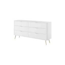 Lante Chest Of Drawers 163cm - Black 163cm - thumbnail 3