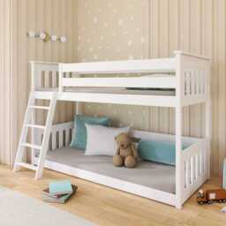 Wooden Bunk Bed Kevin - Cotton Without Mattresses - thumbnail 3