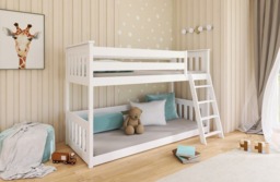 Wooden Bunk Bed Kevin - Cotton Without Mattresses - thumbnail 4
