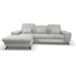 Corner Sofa Bed Alta - Navy Blue 279cm Left - thumbnail 5