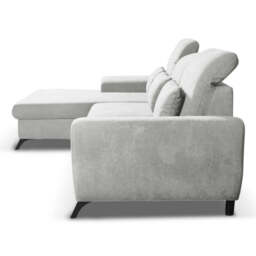 Corner Sofa Bed Alta - Navy Blue 279cm Left - thumbnail 4