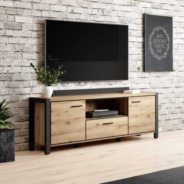 Aktiv 41 TV Cabinet 180cm - Oak Taurus 180cm - image 1