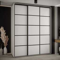 Cannes IV Sliding Door Wardrobe 200cm - Oak Artisan 200cm - thumbnail 4