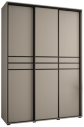 Dakota X Sliding Door Wardrobe 170cm - Cashmere 170cm - thumbnail 2