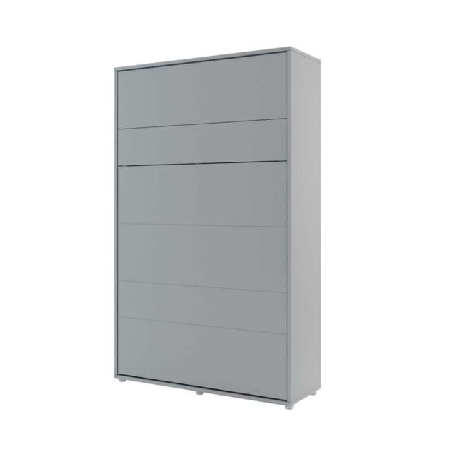 BC-02 Vertical Wall Bed Concept 120cm - Grey Matt 120 x 200cm - image 1