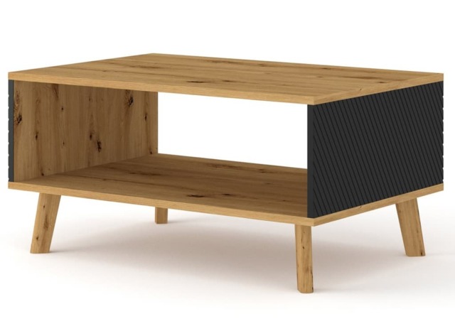 Luxi Coffee Table 90cm - Oak Artisan 90cm - image 1
