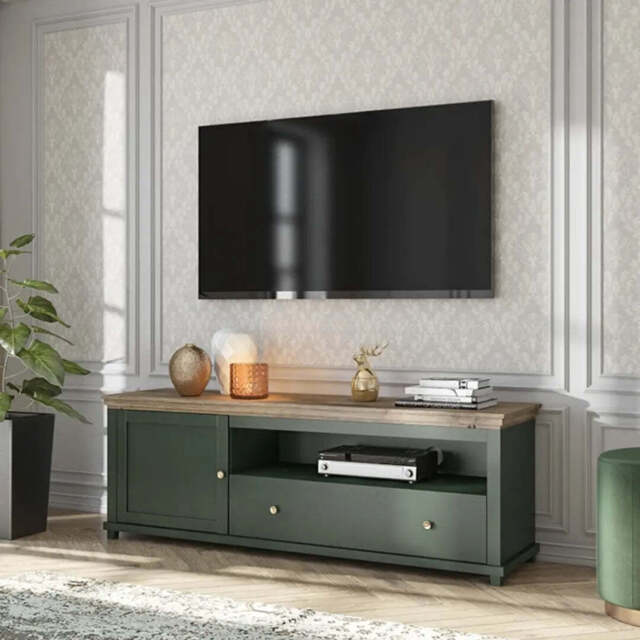 Evora 40 TV Cabinet 181cm - Oak Lefkas 181cm - image 1
