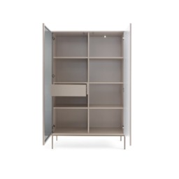 Sento Display Cabinet 104cm - Cashmere 104cm - thumbnail 4