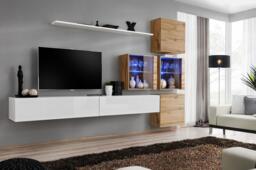 "Switch XIX Entertainment Unit For TVs Up To 75"" - White 280cm White" - thumbnail 8