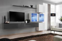 "Switch XIX Entertainment Unit For TVs Up To 75"" - White 280cm White" - thumbnail 7
