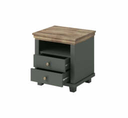 Evora 22 Bedside Table 52cm - Green 52cm - thumbnail 3