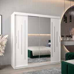 York I Sliding Door Wardrobe 200cm - Oak Sonoma 200cm - thumbnail 6