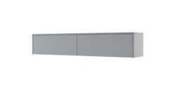 BC-14 Horizontal Wall Bed Concept 160cm With Storage Cabinet - White Gloss 160 x 200cm - thumbnail 8