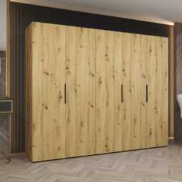 Marbella I Hinged Door Wardrobe 250cm - Cashmere 250cm - thumbnail 8