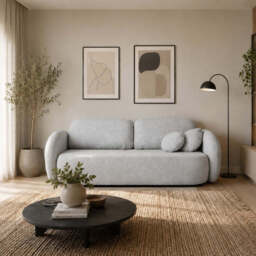 Sofa Bed Olio - Beige 238cm 101cm - thumbnail 8