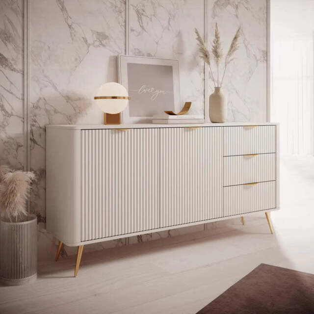 Lante Sideboard Cabinet 163cm - Beige 163cm - image 1
