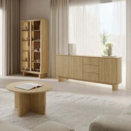 Nabu Coffee Table 90cm - Oiled Oak 90cm - thumbnail 5