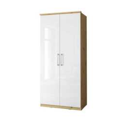 Optima 18 Hinged Wardrobe 90cm - Oak Artisan 90cm - thumbnail 7