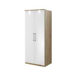 Optima 18 Hinged Wardrobe 90cm - Oak Artisan 90cm - thumbnail 8