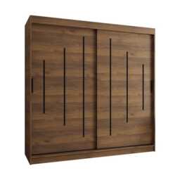 Rubino Y Sliding Door Wardrobe 200cm - Cashmere 200cm - thumbnail 5