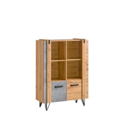 Lofter LO4 Sideboard Cabinet 90cm - Oak Wotan 90cm - thumbnail 1