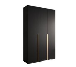 Inova I Hinged Door Wardrobe 150cm - White 150cm - thumbnail 3