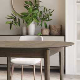 Plot PT-05 Extendable Dining Table 90cm - Light Oak 90cm - thumbnail 8