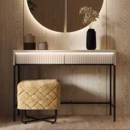 Trend TS-09 Dressing Table 112cm - Beige 112cm - thumbnail 5