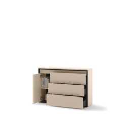 Zaya ZY-23 Sideboard Cabinet 131cm - Beige 131cm - thumbnail 3