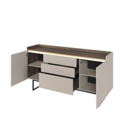 Lago LG-03 Sideboard Cabinet 166cm - Beige 166cm - thumbnail 3