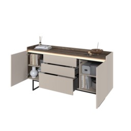 Lago LG-03 Sideboard Cabinet 166cm - Beige 166cm - thumbnail 5