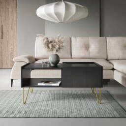 Harmony Coffee Table 97cm - Black 97cm - thumbnail 1