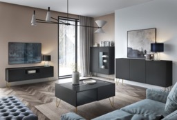 Harmony Coffee Table 97cm - Black 97cm - thumbnail 5