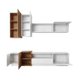 "Stockholm Entertainment Unit For TVs Up To 58"" - White 220cm" - thumbnail 2
