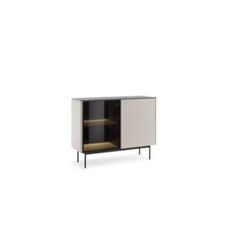 Orta Display Cabinet 107cm - Oak Vincenza 107cm - thumbnail 7