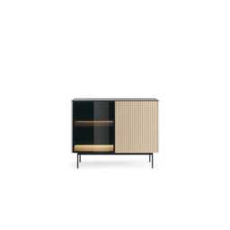 Orta Display Cabinet 107cm - Oak Vincenza 107cm - thumbnail 4
