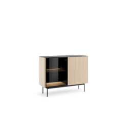 Orta Display Cabinet 107cm - Oak Vincenza 107cm - thumbnail 2