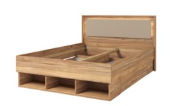 Impressio 30 Divan Bed [EU Double] - Oak Mauvella 140 x 200cm - thumbnail 3