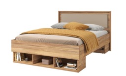 Impressio 30 Divan Bed [EU Double] - Oak Mauvella 140 x 200cm - thumbnail 2