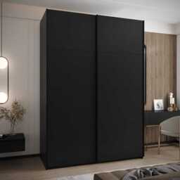 Trosa I Sliding Door Wardrobe 170cm - White 170cm - thumbnail 2
