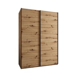 Trosa I Sliding Door Wardrobe 170cm - White 170cm - thumbnail 5