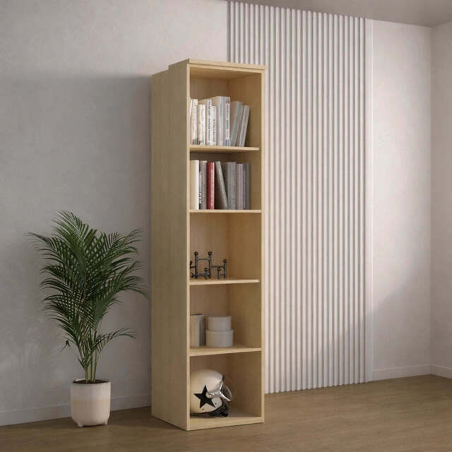 Terra 87 Bookcase 45cm - Oak Lindberg 45cm - image 1