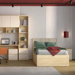 Terra 87 Bookcase 45cm - Oak Lindberg 45cm - thumbnail 5