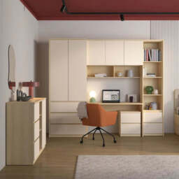 Terra 87 Bookcase 45cm - Oak Lindberg 45cm - thumbnail 4