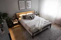 Gris Bedside Table 40cm - Grey 40cm - thumbnail 8