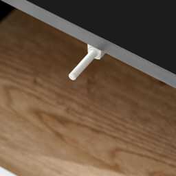 "Silk III Entertainment Unit For TVs Up To 55"" - Black 240cm" - thumbnail 6