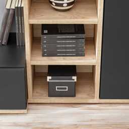 "Silk III Entertainment Unit For TVs Up To 55"" - Black 240cm" - thumbnail 5
