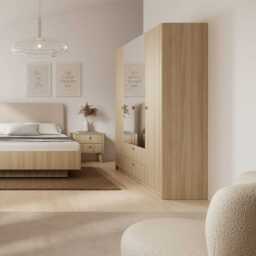 Viki Chest Of Drawers 88cm - Oak Barista 88cm - thumbnail 7